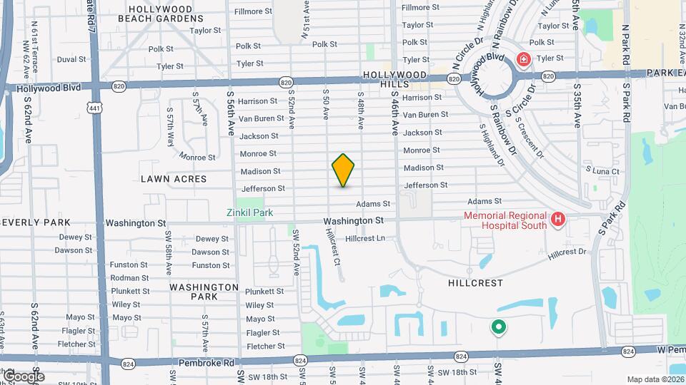 4910 Jefferson St Mapa y Detalles de la Ubicación