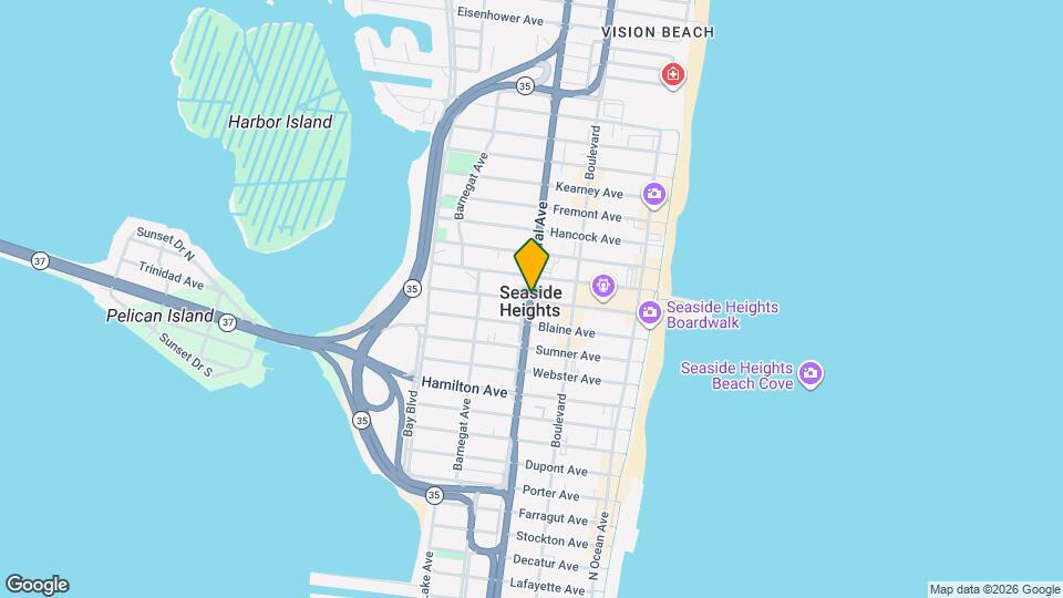 613 Ocean Map and Location Details