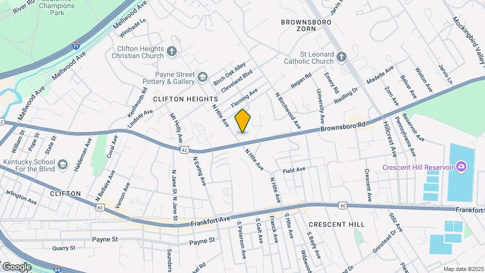 2703 Brownsboro Rd Mapa y Detalles de la Ubicación