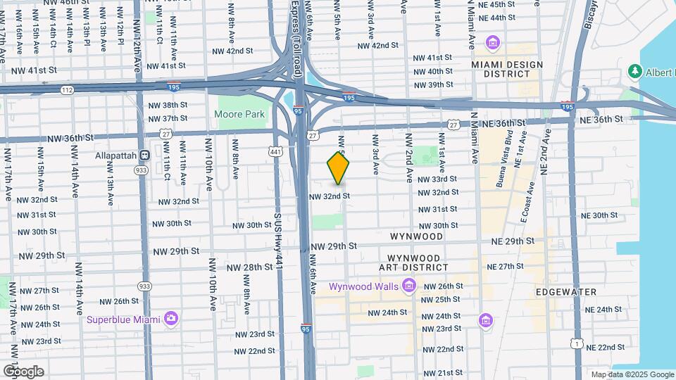 Wynwood Apartments Map and Location Details