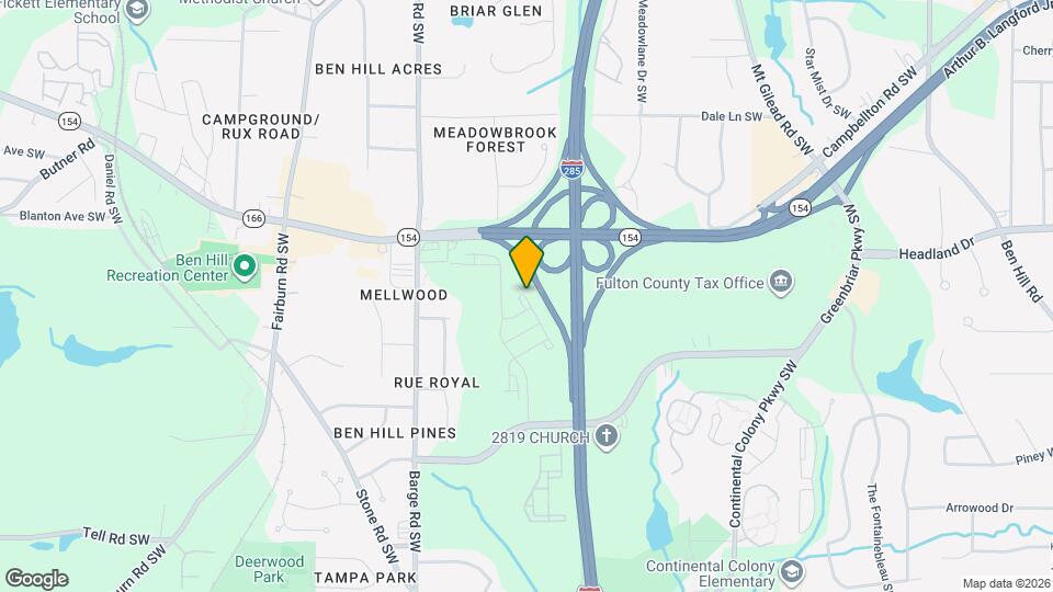 2614 Senegal Wy Map and Location Details