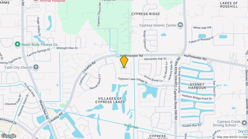 15315 Streetcar Ct Map and Location Details