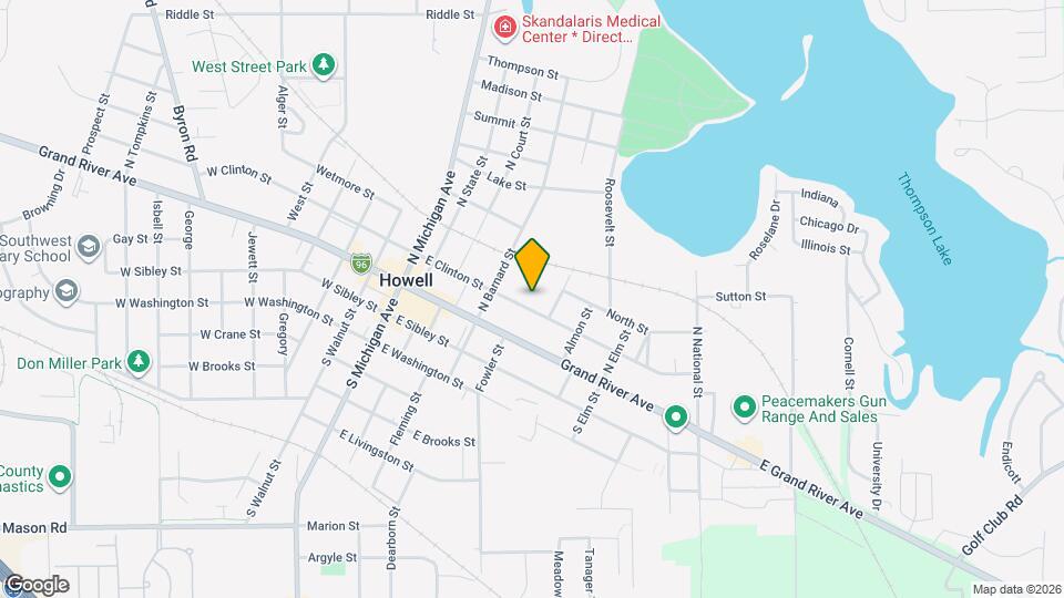 504 E Clinton St., Unit 504.5 Map and Location Details