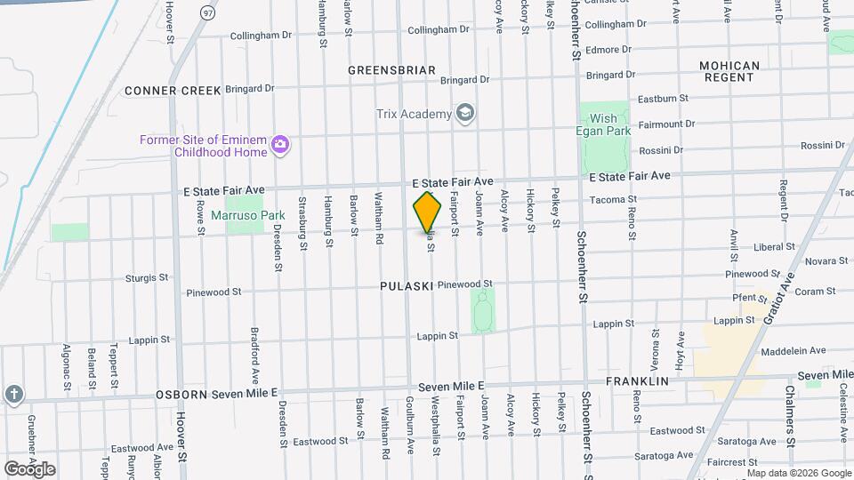 19611 Westphalia St Map and Location Details