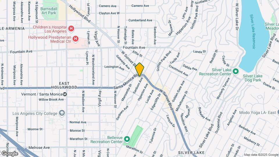 1067 Sanborn Ave Map and Location Details