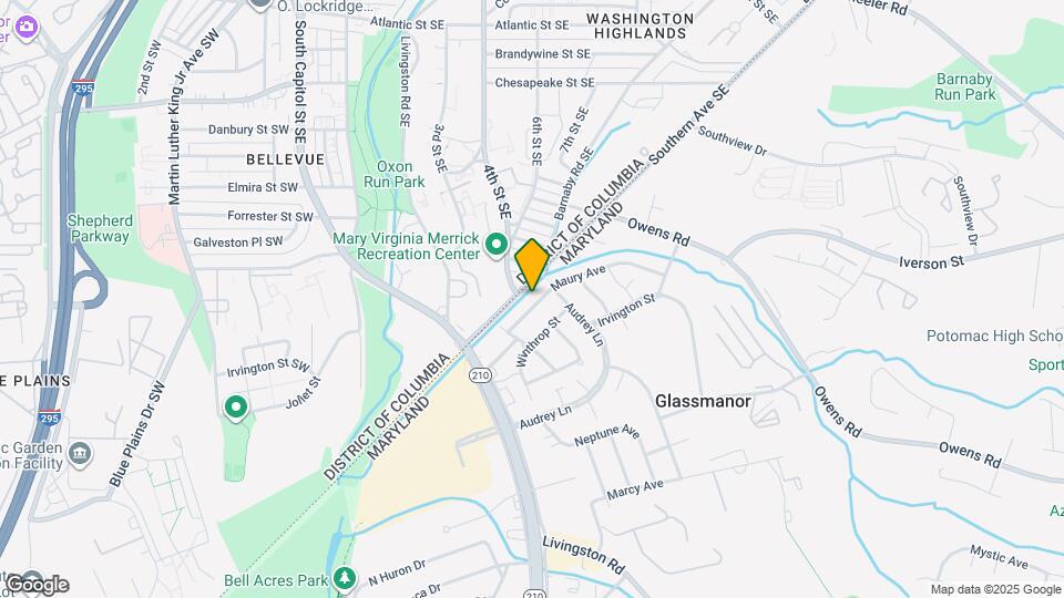 632 Maury Ave Map and Location Details