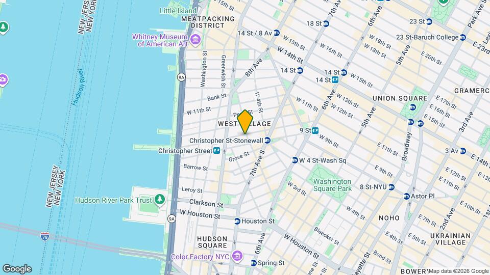 346 Bleecker St Mapa y Detalles de la Ubicación