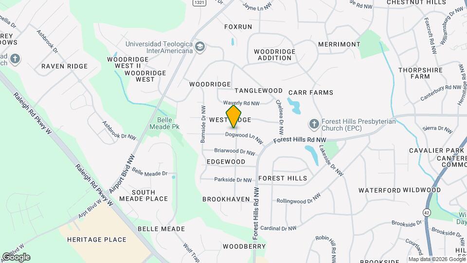 1300 Dogwood Ln NW Mapa y Detalles de la Ubicación