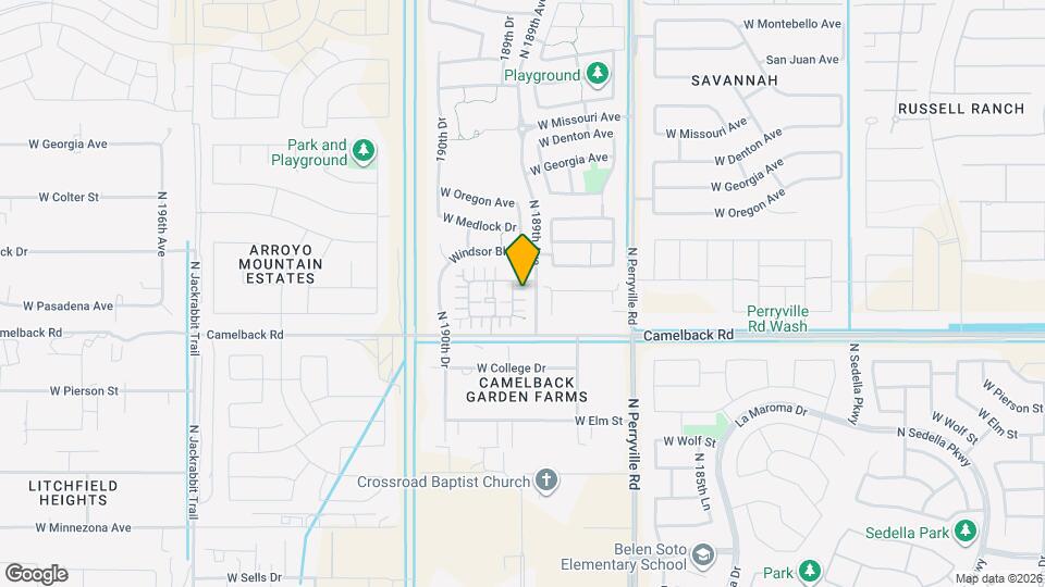 5107 N 189th Dr Mapa y Detalles de la Ubicación