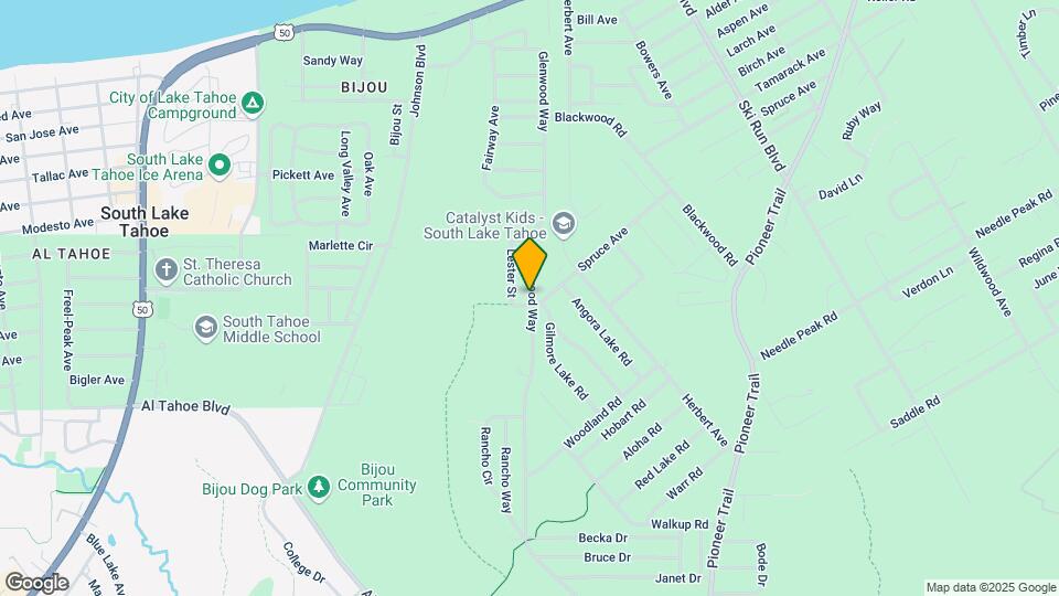 1266 Glenwood Way Mapa y Detalles de la Ubicación