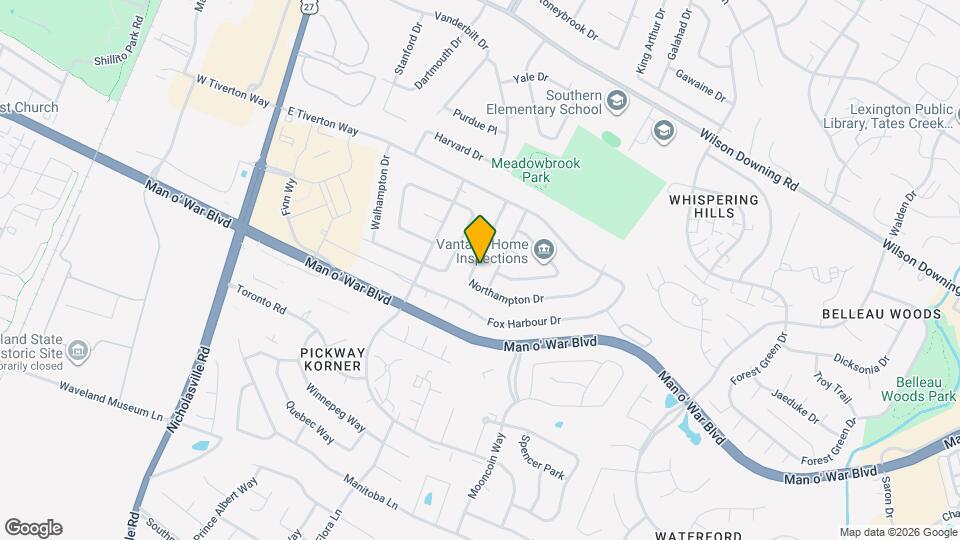 3854 Northampton Dr Map and Location Details