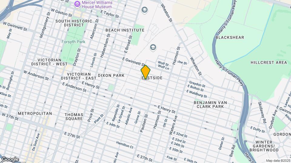 745 E Waldburg St Map and Location Details