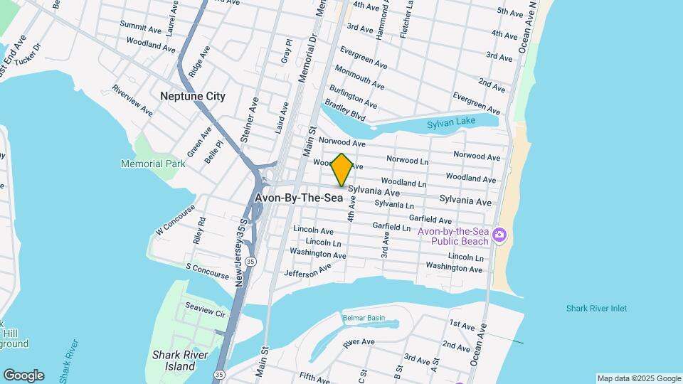 411 Sylvania Ave Mapa y Detalles de la Ubicación