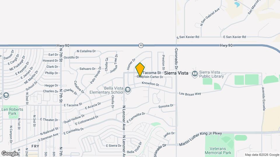 1770 Chaplain Carter Dr Map and Location Details