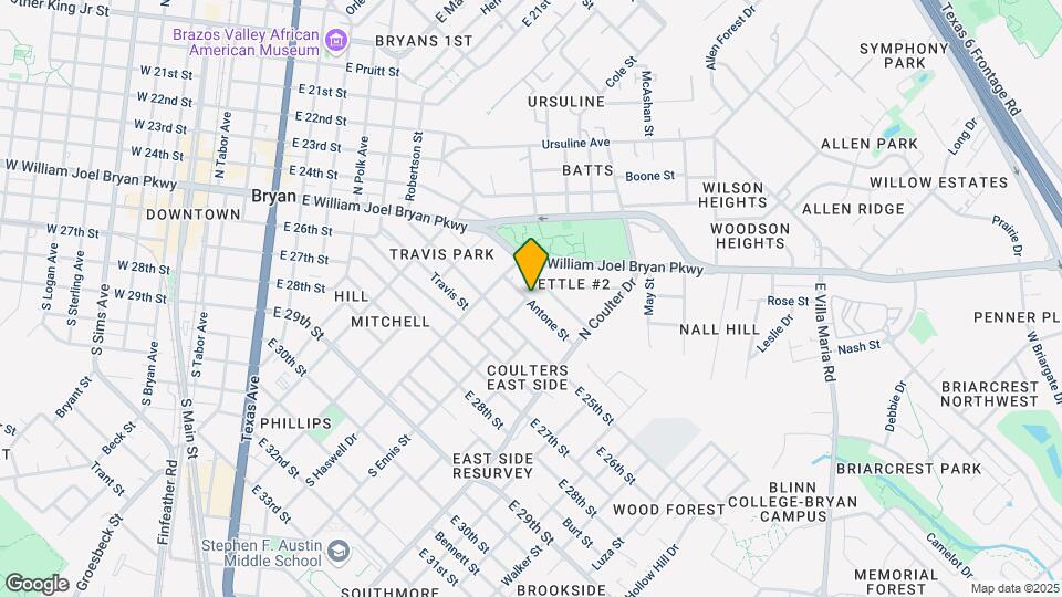 1300 Antone St Map and Location Details
