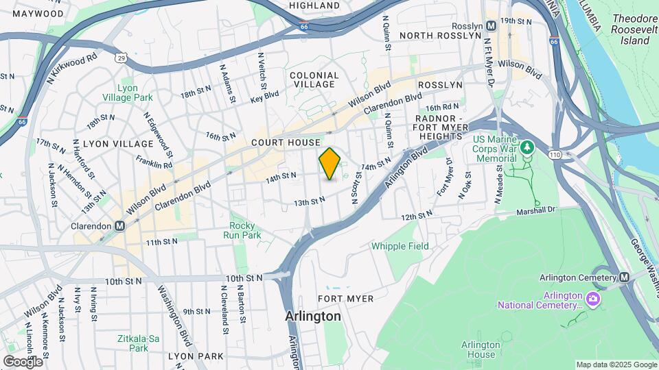 The Palatine Apartments Map and Location Details