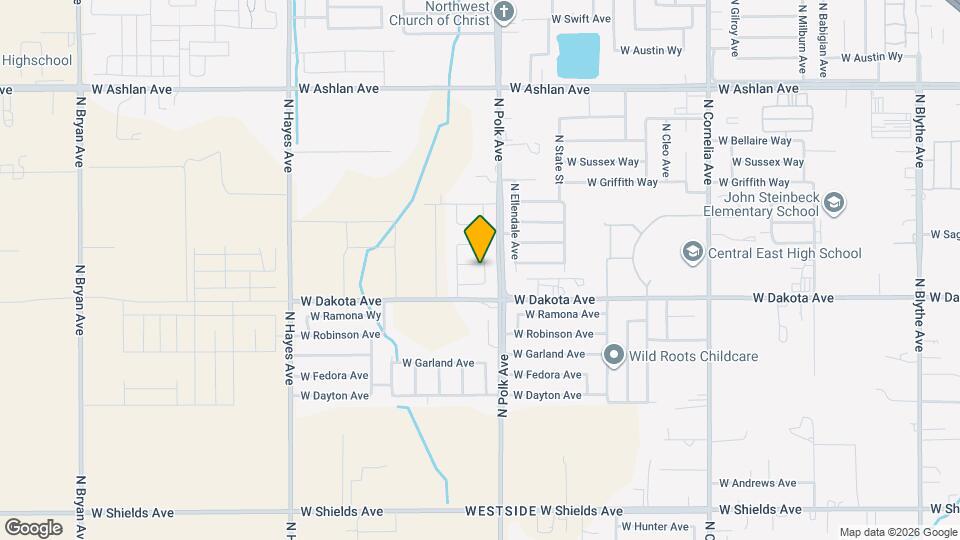 5531 W Flint Way Map and Location Details