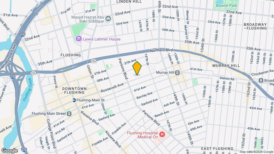 14435 Roosevelt Ave Mapa y Detalles de la Ubicación