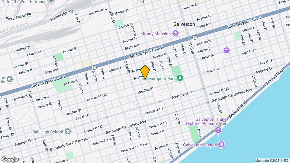 3114 Avenue M 1/2 Map and Location Details