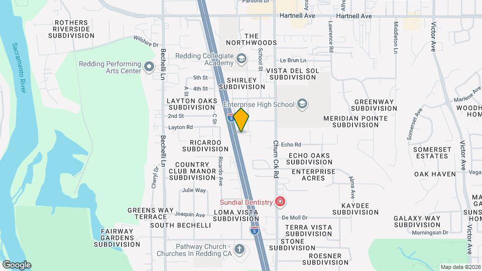825 Jefferson Ct Map and Location Details