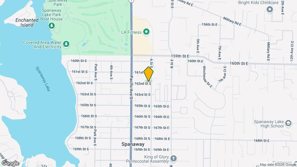 107 162nd St S Map and Location Details