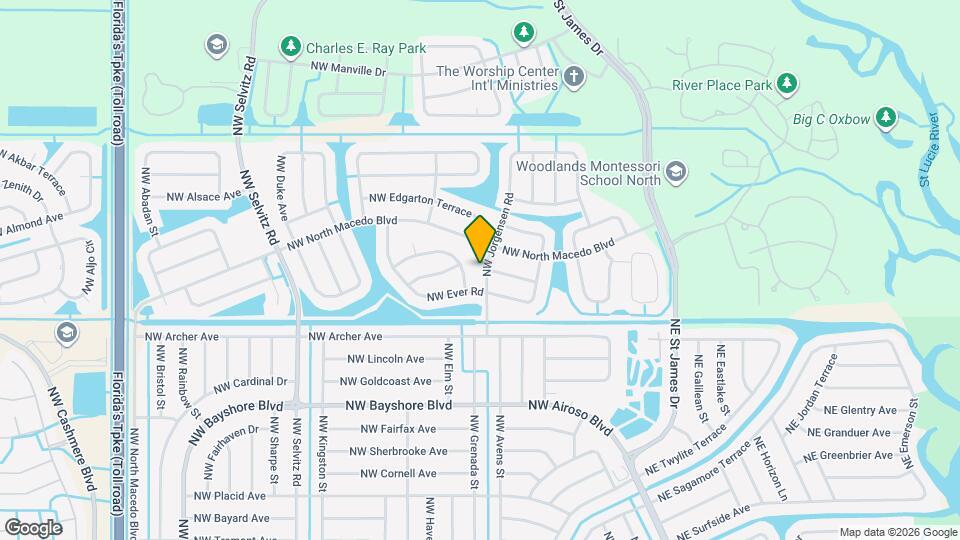 6956 NW Jorgensen Rd Map and Location Details