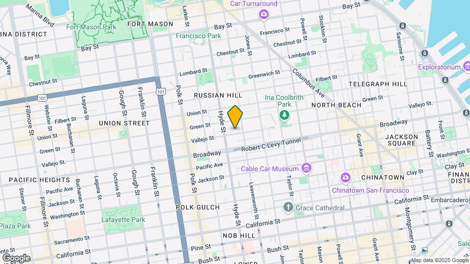 1234-1238 Vallejo St Mapa y Detalles de la Ubicación