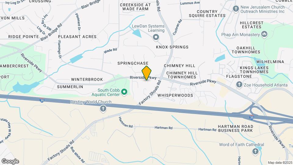 781 Riverside Pkwy Map and Location Details