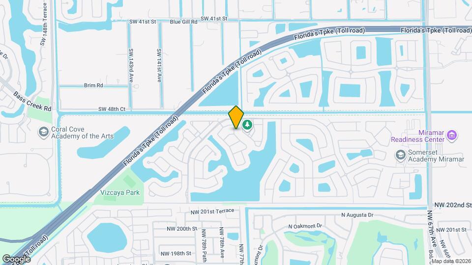 4997 SW 136th Terrace Map and Location Details