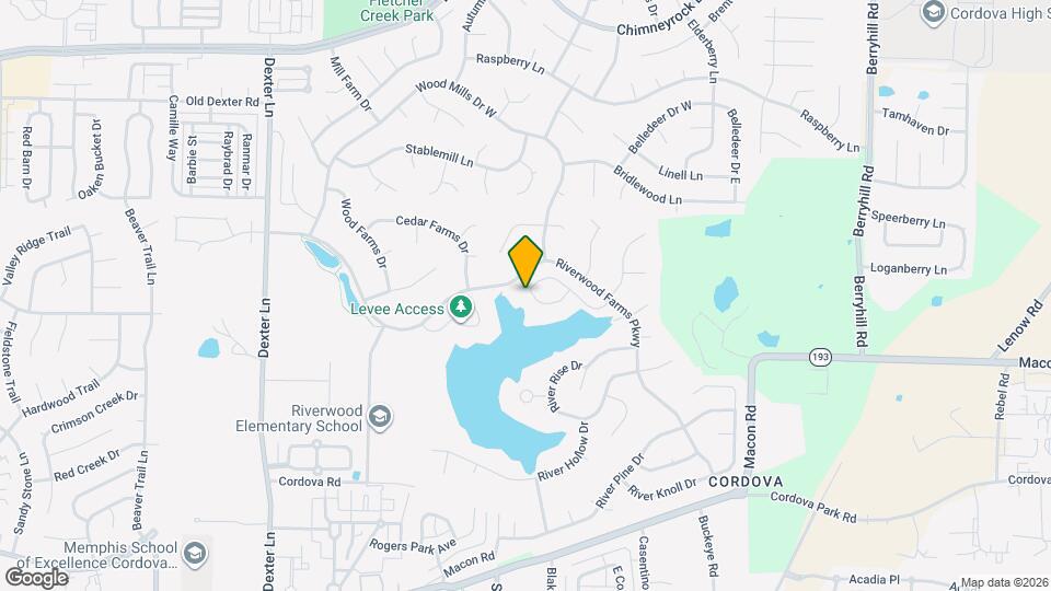8772 Cedar Mills Cir Map and Location Details