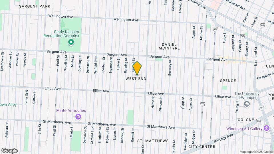 594 Alverstone St Map and Location Details