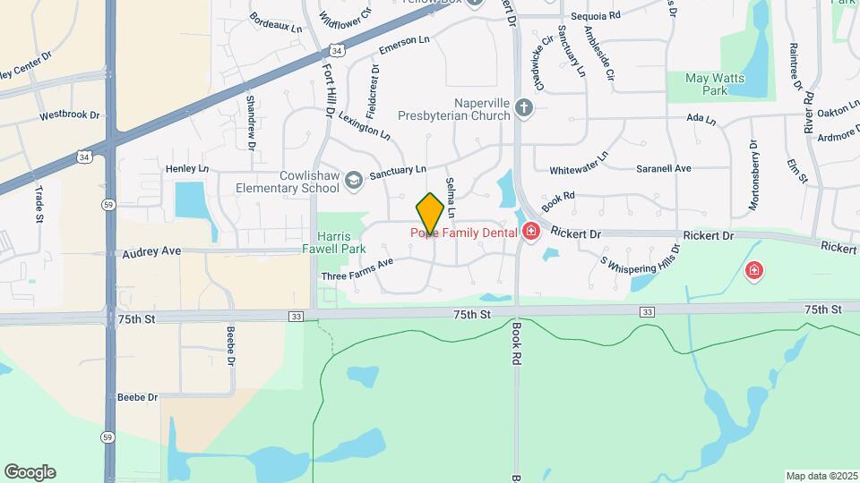 1164 Lakewood Cir Map and Location Details