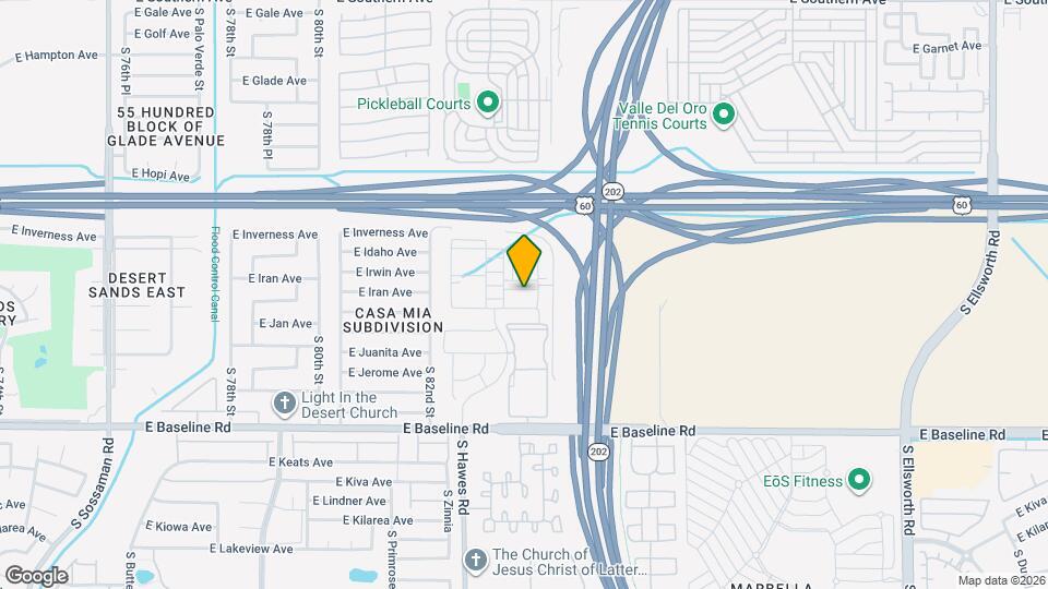 8337 E Irwin Ave Map and Location Details