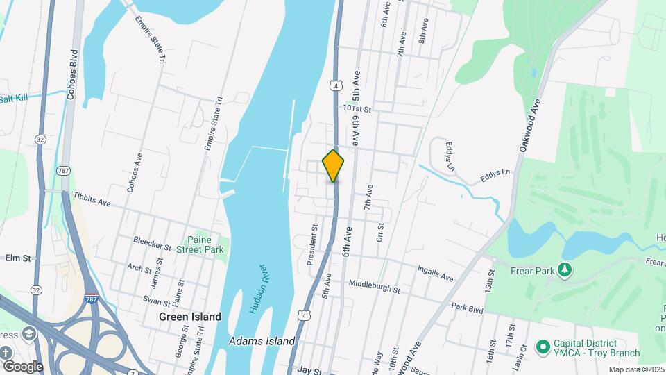 809 River St Map and Location Details