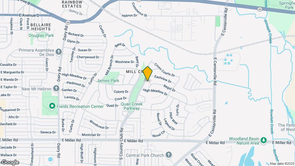 1209 Mill Spring Dr Map and Location Details
