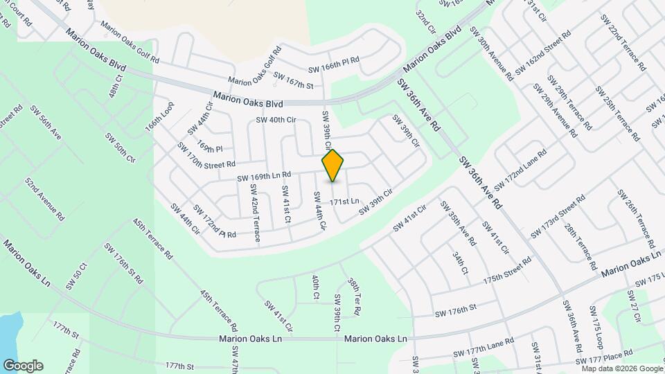 16901 SW 39th Cir Map and Location Details