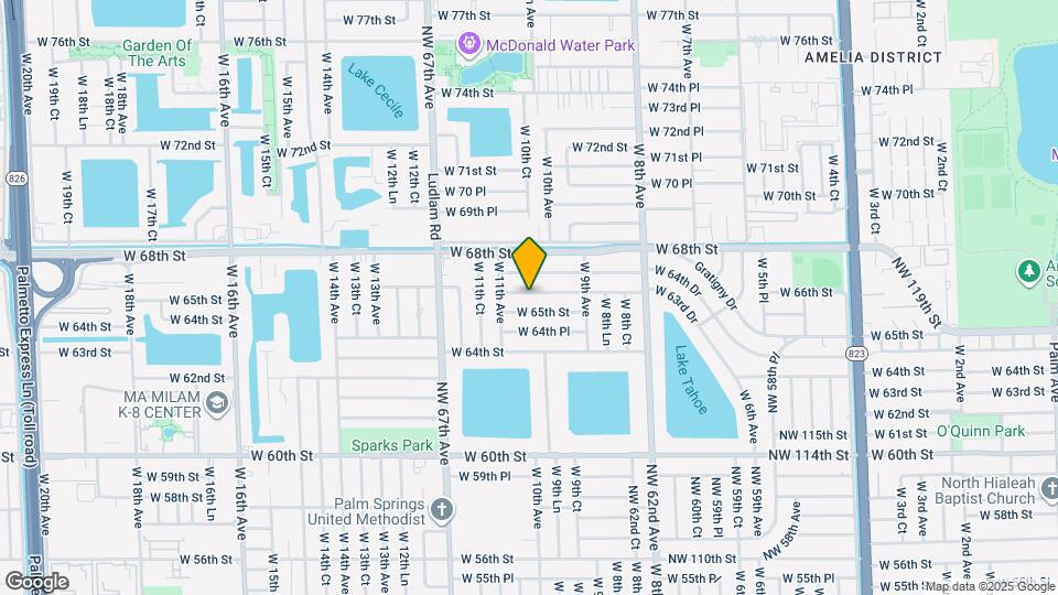 1042 W 66th St, Unit B1 Map and Location Details