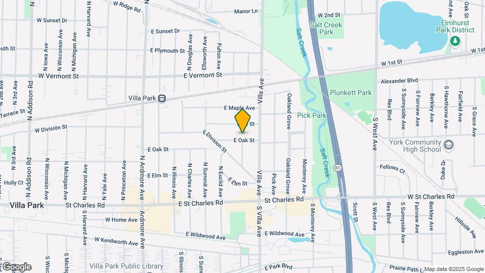 302 E Oak St, Unit 801 Map and Location Details