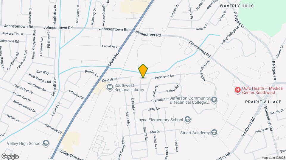 4805 Toledo Ct Map and Location Details