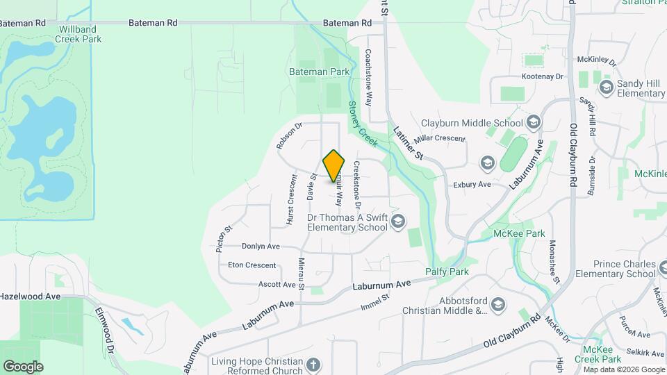 3639 Dunsmuir Way Map and Location Details