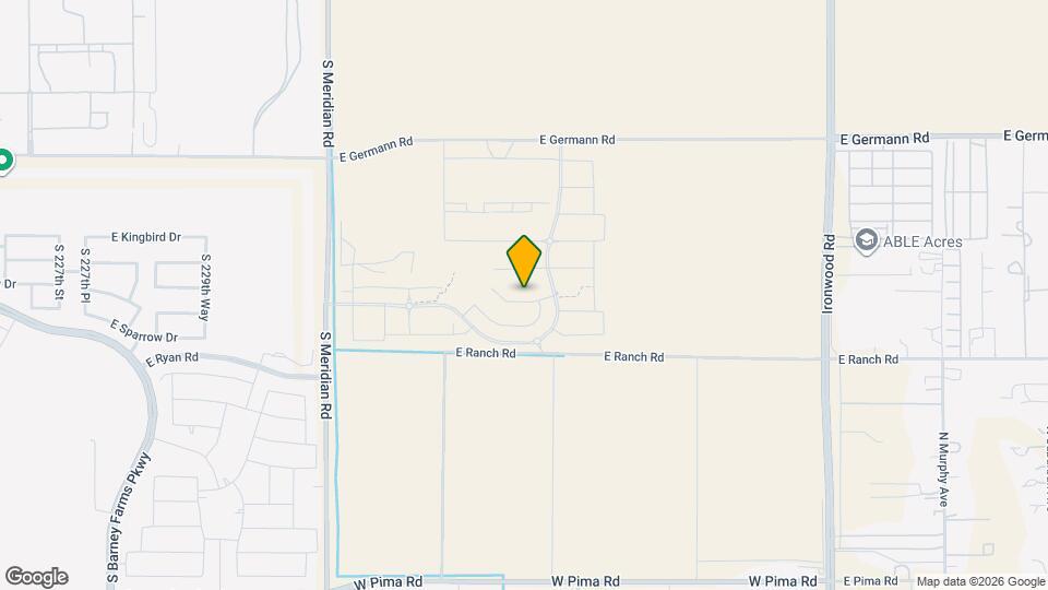 932 W Macaw Dr Map and Location Details