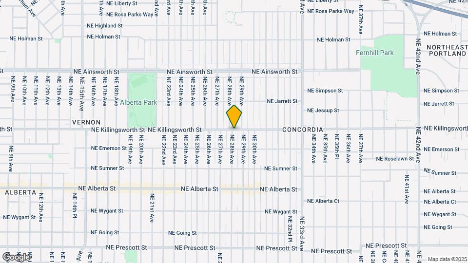 5480 NE 28th Ave Map and Location Details