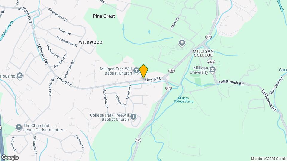 1485 Milligan Hwy Mapa y Detalles de la Ubicación