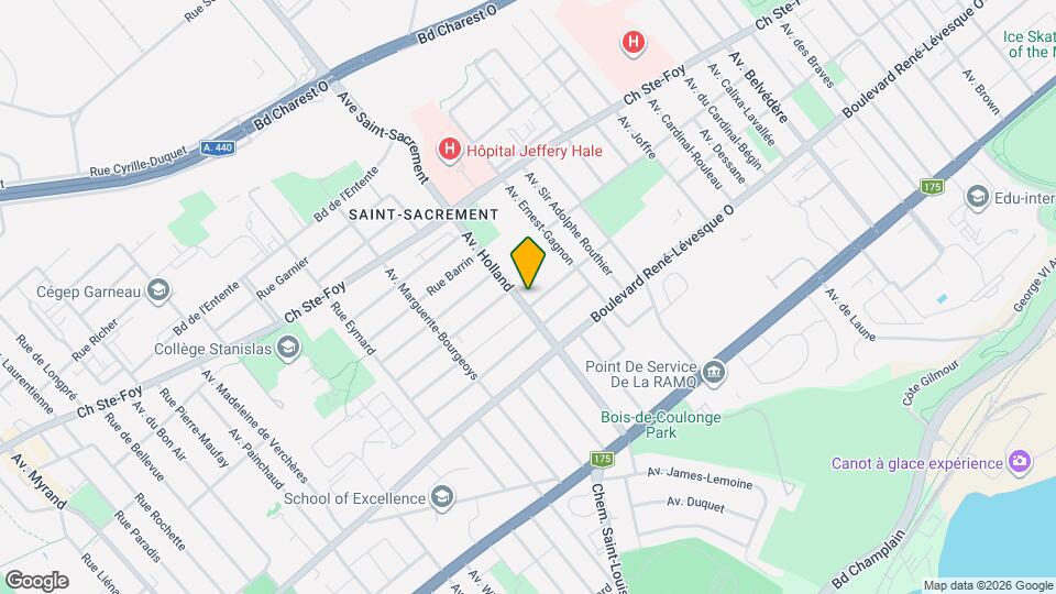 925 Holland Av Map and Location Details