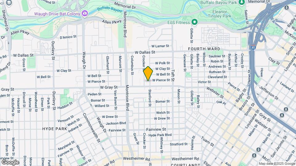1514 Stanford St Map and Location Details