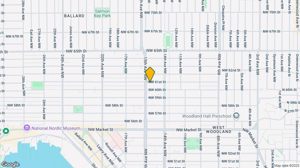 1443 NW 61st St Map and Location Details