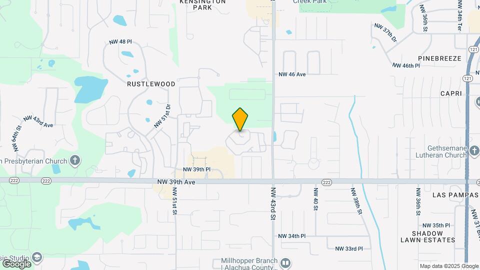 4531 NW 45th Ct Map and Location Details