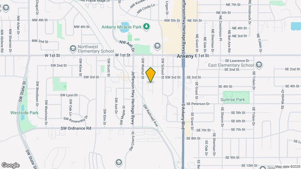 312 SW Pleasant St Map and Location Details