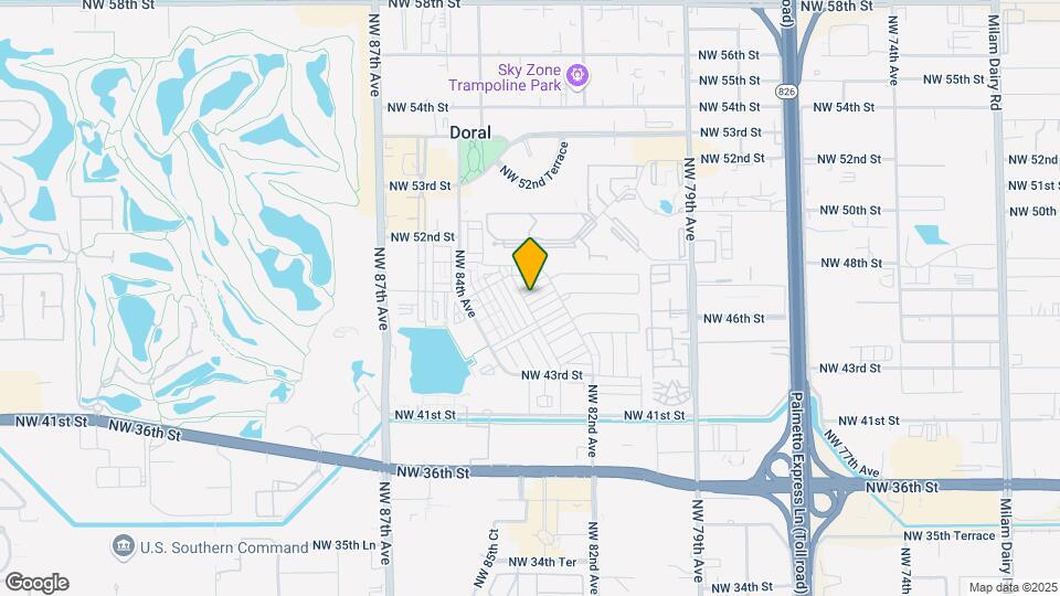 8278 NW 48th Ter, Unit A2 Map and Location Details