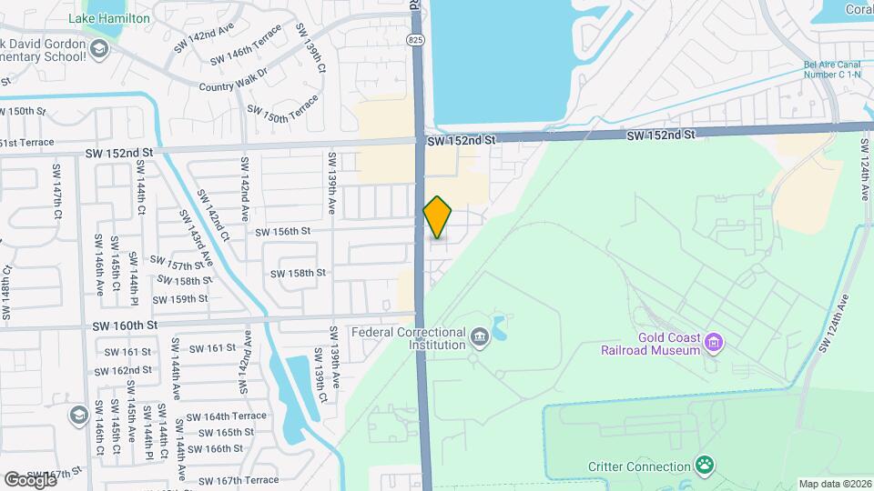 13644 SW 157th Ct Map and Location Details